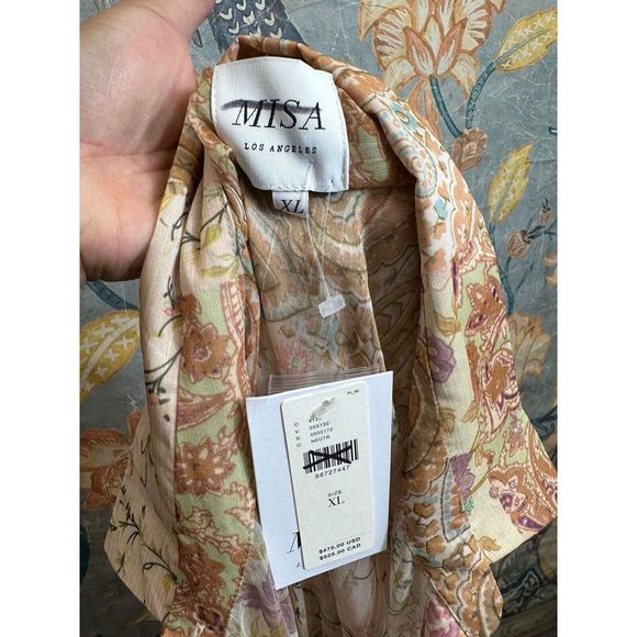 Anthropologie MISA V-Neck Buttonfront Maxi Dress $478 - Picture 7 of 7